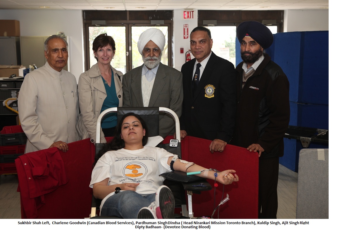 18th Blood Donation Camp in Sant Nirankari Mission, Toronto